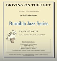 Driving on the Left Jazz Ensemble sheet music cover Thumbnail